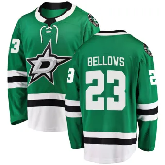 Men's Brian Bellows Dallas Stars Home Jersey - Green Breakaway