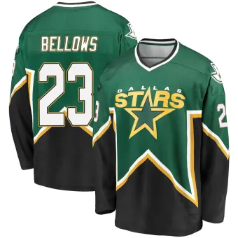 Men's Brian Bellows Dallas Stars Kelly Premier Heritage Jersey - Green/Black Breakaway