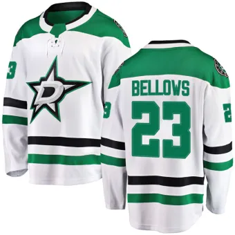 Youth Brian Bellows Dallas Stars Away Jersey - White Breakaway